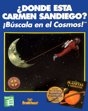 ¿Dónde está Carmen Sandiego? ¡Búscala en el Cosmos!
