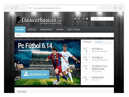 Aspecto de Clásicos Básicos en 2014