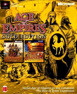 Portada de Age of Empires: Gold Edition