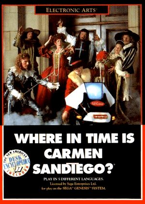 Portada de ¿Donde en el tiempo está Carmen Sandiego?
