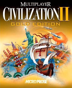 Portada de Civilization II Gold