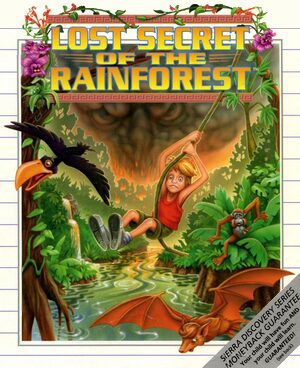 Portada de EcoQuest II: Lost Secret of the Rainforest