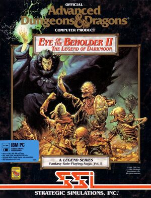 Portada de Eye of the Beholder II: The Legend of Darkmoon