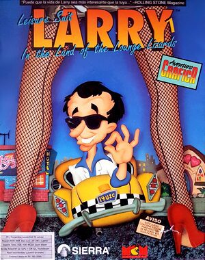 Portada de Leisure Suit Larry in the Land of the Lounge Lizards