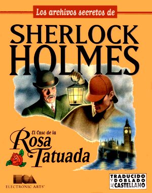 Portada de Sherlock Holmes: El caso de la Rosa Tatuada