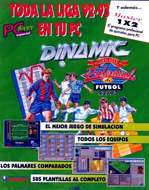 Portada de Simulador de Futbol Profesional (Pc Futbol 1.0)