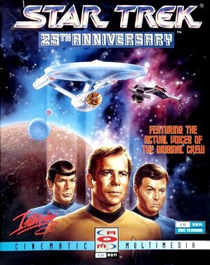 Portada de Star Trek 25th Anniversary