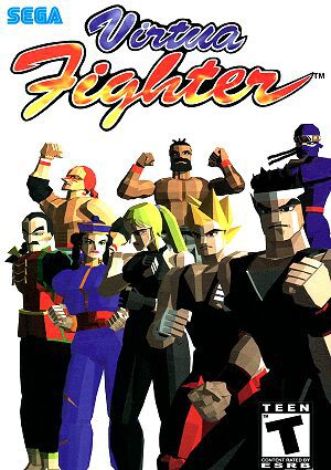 Portada de Virtua Fighter