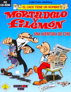 Portada de Mortadelo y Filemón: Una aventura de cine