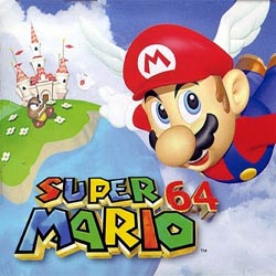 Portada de Super Mario 64