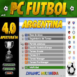 Portada de Pc Futbol 4 Apertura 96