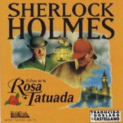 Portada de Sherlock Holmes: El caso de la Rosa Tatuada