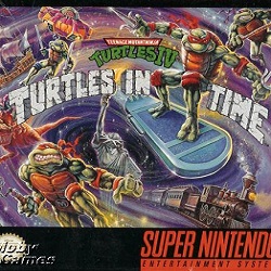 Portada de T.M.N.T. Turtles In Time