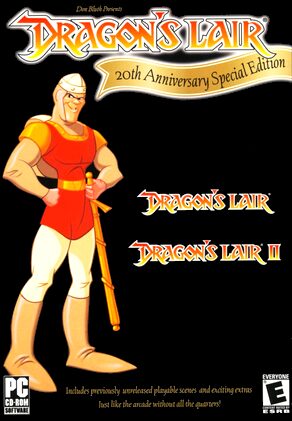 Portada de Dragon’s Lair: Edición Especial 20 Aniversario