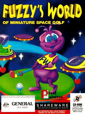 Portada de Fuzzy’s World of Miniature Space Golf