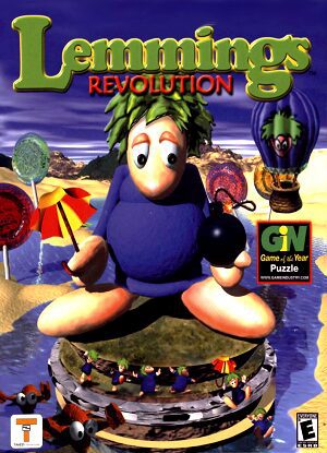 Portada de Lemmings Revolution