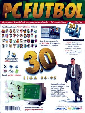 Portada de PC Fútbol 3.0 / 3.5