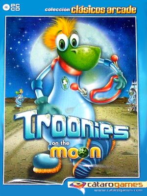 Portada de Los Troonies en la Luna