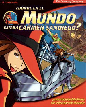 Portada de ¿Dónde en el mundo estará Carmen Sandiego?